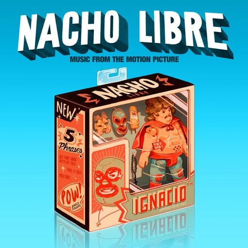 (image for) V/A Nacho Libre Soundtrack LP (Clear Red Vinyl)